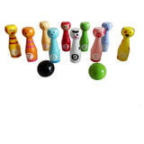 Maxbell Mini 13 Pieces Creative Cartoon Bowling Set Kids Hands-on Intellectual Development Toy Good Gifts Games