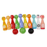 Maxbell Mini 13 Pieces Creative Cartoon Bowling Set Kids Hands-on Intellectual Development Toy Good Gifts Games