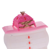 Maxbell Dollhouse Furniture Dressing Table Chairs Cabinet Set for 1/6 Barbie Doll