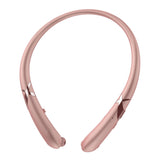 Maxbell Bluetooth Headphone Stereo Sport Headset Handsfree Black Neckband Earphone Gold