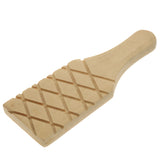 Maxbell Grooved Wooden Clay Paddle Pottery Tool for Kitchen or Clay and Pottery