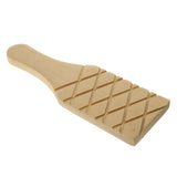 Maxbell Grooved Wooden Clay Paddle Pottery Tool for Kitchen or Clay and Pottery