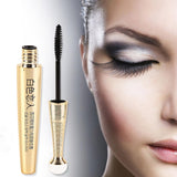 Maxbell Waterproof Black Natural 3D Fiber Long Curling Lengthening Eyelash Extention Mascara Makeup Cosmetic Quick Dry