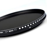 Maxbell Zomei Ultra Slim ND2-400 Fader Variable ND Filter for Dynamic Screen Falls 55mm