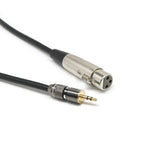 Maxbell 1/8'' 3.5mm Jack Male to XLR Female Stereo Audio Adapter Patch Cable Cord, Microphone Cable