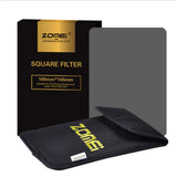 Maxbell Zomei Mini 150x100mm Thin Variable Neutral Density Square Camera Resin Lens ND4 Filter