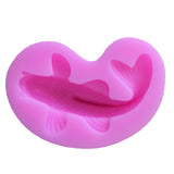 Maxbell Silicone Cake Mould Muffin Pudding Chocolate Bake Pastry Mold Tool - Carp Fish