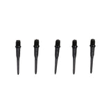 Maxbell 100 Packs Plastic Black 27mm Replacement Electronic Darts Soft Tips For Indoor Gaming