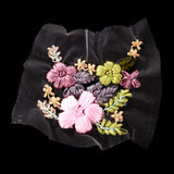 Maxbell Elegant Ribbons Embroidery Flower Sewing Applique Embellishments for DIY Clothes Decoration #6