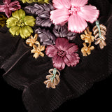 Maxbell Elegant Ribbons Embroidery Flower Sewing Applique Embellishments for DIY Clothes Decoration #6
