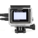 Maxbell Wire Connectable Protective Side Open Housing Case Cover for Gopro Hero 3+ 4 Camera Clear