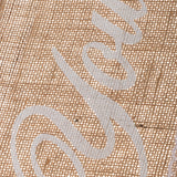Maxbell Thank & You Signs Hessian Burlap Chair Banner Rustic Wedding Decoration