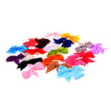 Maxbell Fashion Girls Kids Cute Satin Hair Bow Hair Clip Ribbon Hairpin Pack Of 20PCS