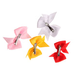 Maxbell Fashion Girls Kids Cute Satin Hair Bow Hair Clip Ribbon Hairpin Pack Of 20PCS