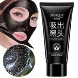 Maxbell Blackhead Remover Purifying Acne Black Mud Peel Off Face Mask Strips Cream - Moisturizing & Deep Cleaning & Oil Control