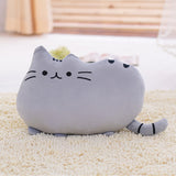 Maxbell Stuffed Cat Shaped Cotton Cushion Cover Pillow Sofa/Home Decor Soft Toy Gray