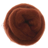 Maxbell 1 Piece 10g Wool Top Roving Felting Wool Spinning Felting Fiber Light Coffee