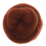 Maxbell 1 Piece 10g Wool Top Roving Felting Wool Spinning Felting Fiber Light Coffee