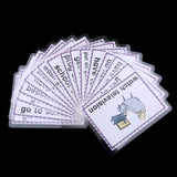 Maxbell Kids Early Educational Sight Word Flash Cards 16 Pieces Daily Behavior