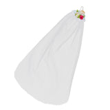 Maxbell Fashion Doll Wedding Bridal Veil White Headwear for 12'' Doll Dress Accs  #2