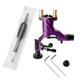 Maxbell Dragonfly Rotary Motor Tattoo Machine Gun Needle Set for Liner Shader Purple