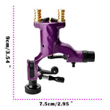 Maxbell Dragonfly Rotary Motor Tattoo Machine Gun Needle Set for Liner Shader Purple