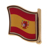 Maxbell National Metal Flag Pin Badge Enamel Badge for Clothes Lapel Bag Decor Spain