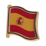 Maxbell National Metal Flag Pin Badge Enamel Badge for Clothes Lapel Bag Decor Spain