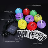 Maxbell LED Solar Power Fairy String Light Lantern Party Decoration Multi-color