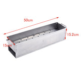 Maxbell Outdoor Barbecue Charcoal Portable BBQ Grill Garden Camping Use 50x15x15.2cm