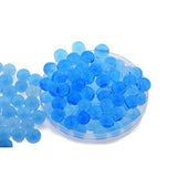 Maxbell 10000pcs Crystal Soil Aqua Gel Balls for Water War Game 7-8mm Blue