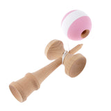 Maxbell White and Pink Traditional Children Kendama Wooden Educational Games Toys