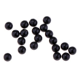 Maxbell 20PCS Stainless Steel Piercing Jewelry Replacement Ball 1.2X3mm Black