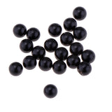 Maxbell 20PCS Stainless Steel Piercing Jewelry Replacement Ball 1.2X3mm Black