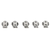 Maxbell 5Pcs Mini Aircraft Alloy Beads Charms Pendant Bracelet DIY Jewelry Making