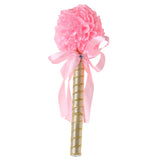 Maxbell Wedding Party Reception Pink Flower Wand Guest Book Signing Pen Table Decor