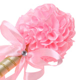 Maxbell Wedding Party Reception Pink Flower Wand Guest Book Signing Pen Table Decor