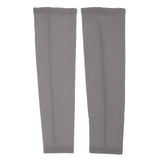 Maxbell 1 Pair Stretch Football UV Sun Protection Arm Sleeves Cover  XXL Deep Gray