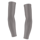 Maxbell 1 Pair Stretch Football UV Sun Protection Arm Sleeves Cover  XXL Deep Gray