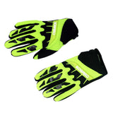 Maxbell 1 Pair Kids Cycling Skating Gloves XXS for 3-5 Years Fluorescent Yellow