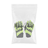 Maxbell 1 Pair Kids Cycling Skating Gloves XXS for 3-5 Years Fluorescent Yellow