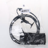 Maxbell 5ft 5.5mm Straight Bodyboard Surfboard Leash & Bicep Wrist Cuff - Black