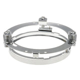 Maxbell 7 Inch Motorcycle Round Headlight Mounting Ring Bracket for Harley - Silver