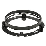 Maxbell 7 Inch Motorcycle Round Headlight Mounting Ring Bracket for Harley - Black