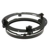 Maxbell 7 Inch Motorcycle Round Headlight Mounting Ring Bracket for Harley - Black