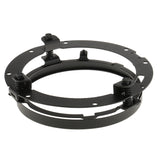 Maxbell 7 Inch Motorcycle Round Headlight Mounting Ring Bracket for Harley - Black