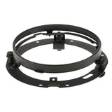 Maxbell 7 Inch Motorcycle Round Headlight Mounting Ring Bracket for Harley - Black