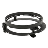 Maxbell 7 Inch Motorcycle Round Headlight Mounting Ring Bracket for Harley - Black