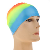 Maxbell Unisex Adult Kids Waterproof Silicone Swimming Pool Cap Swim Shower Hat A3