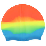 Maxbell Unisex Adult Kids Waterproof Silicone Swimming Pool Cap Swim Shower Hat A3